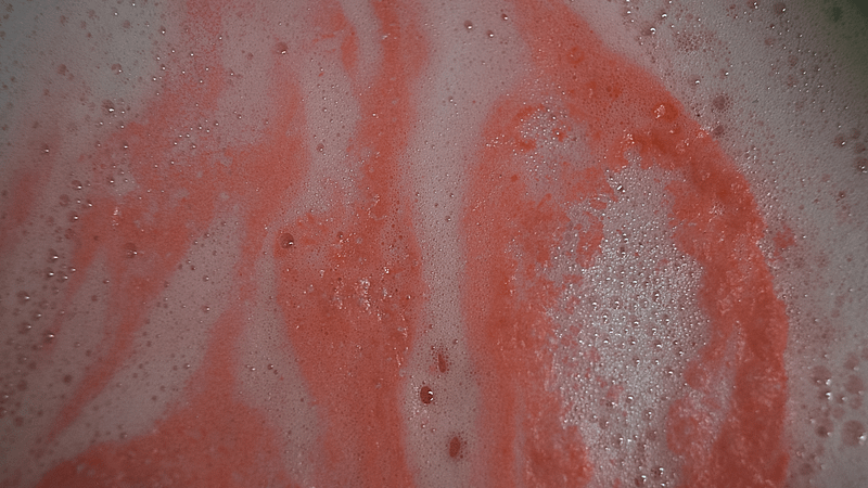 CBD Bath Bomb Peach Ring