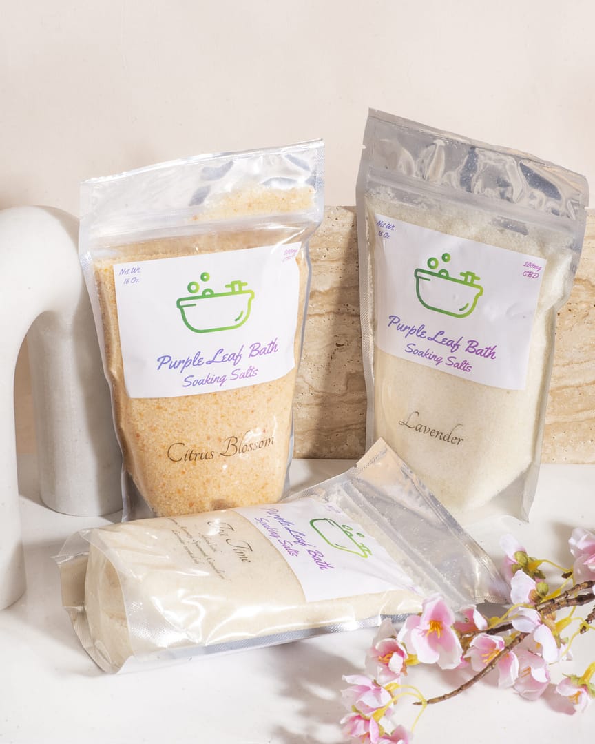 CBD Soaking Salts